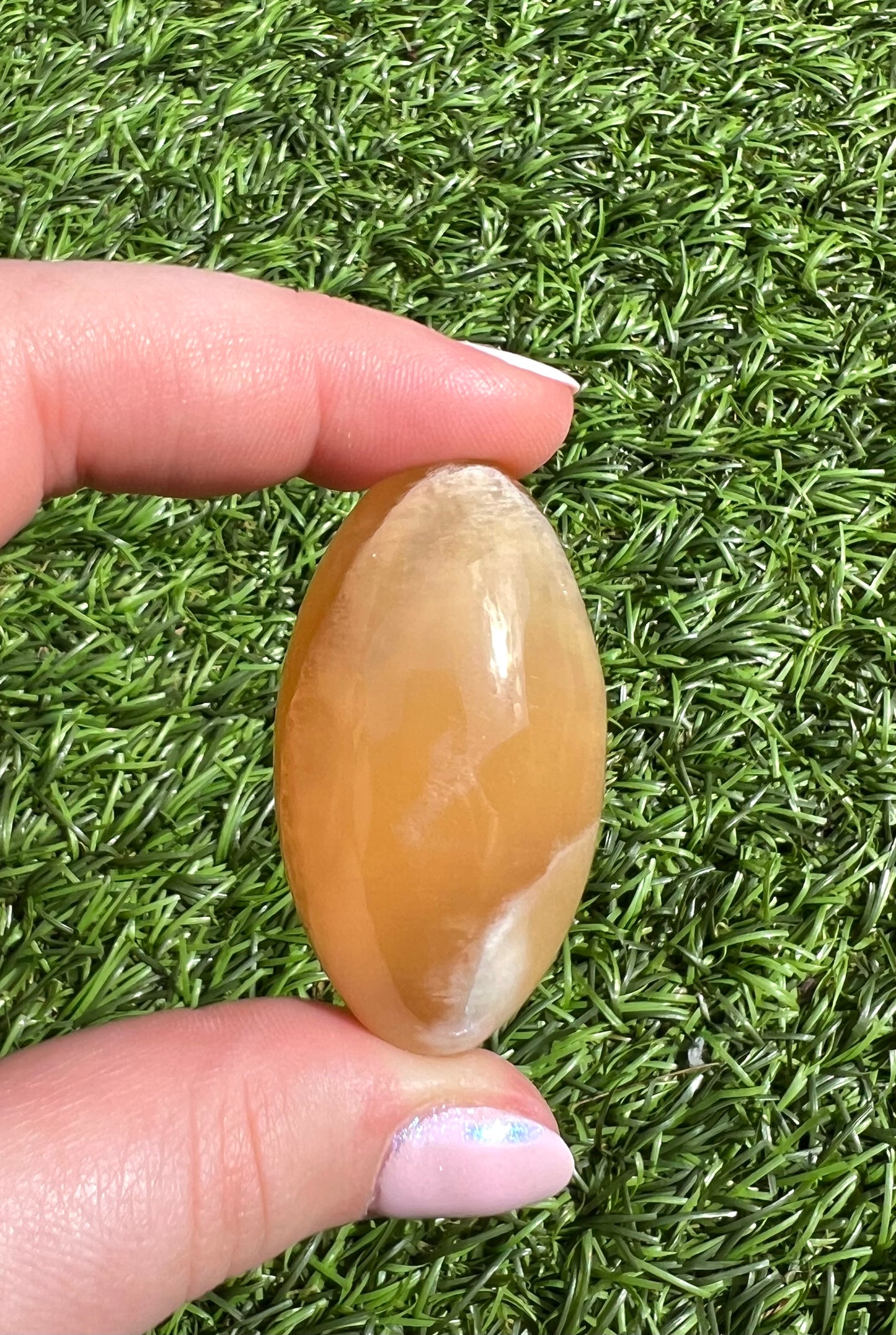 Honey calcite shivas