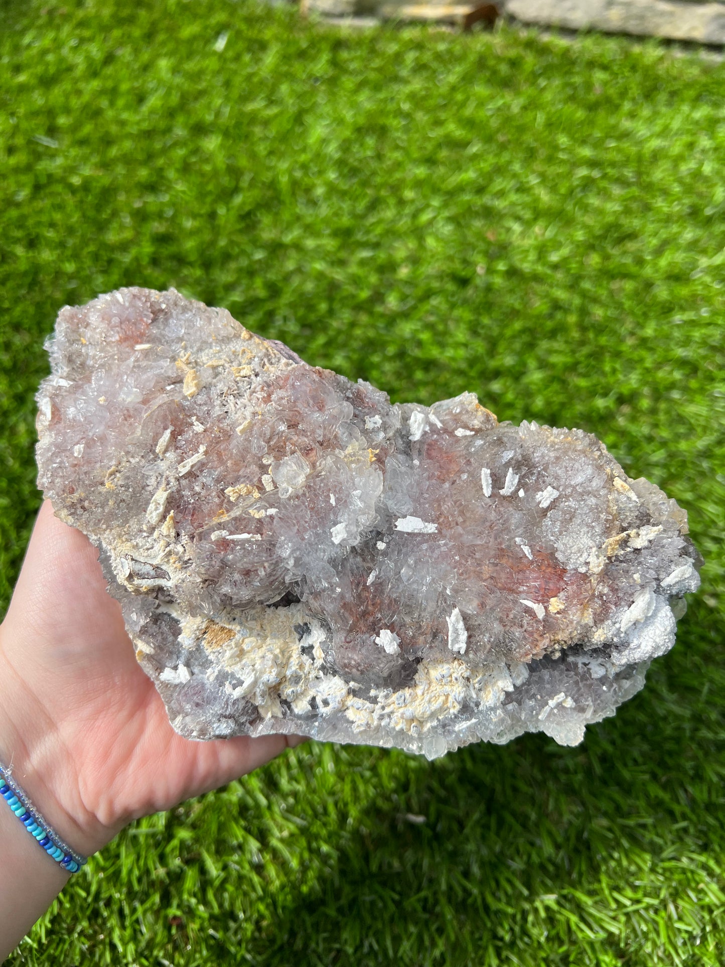 Flower amethyst cluster