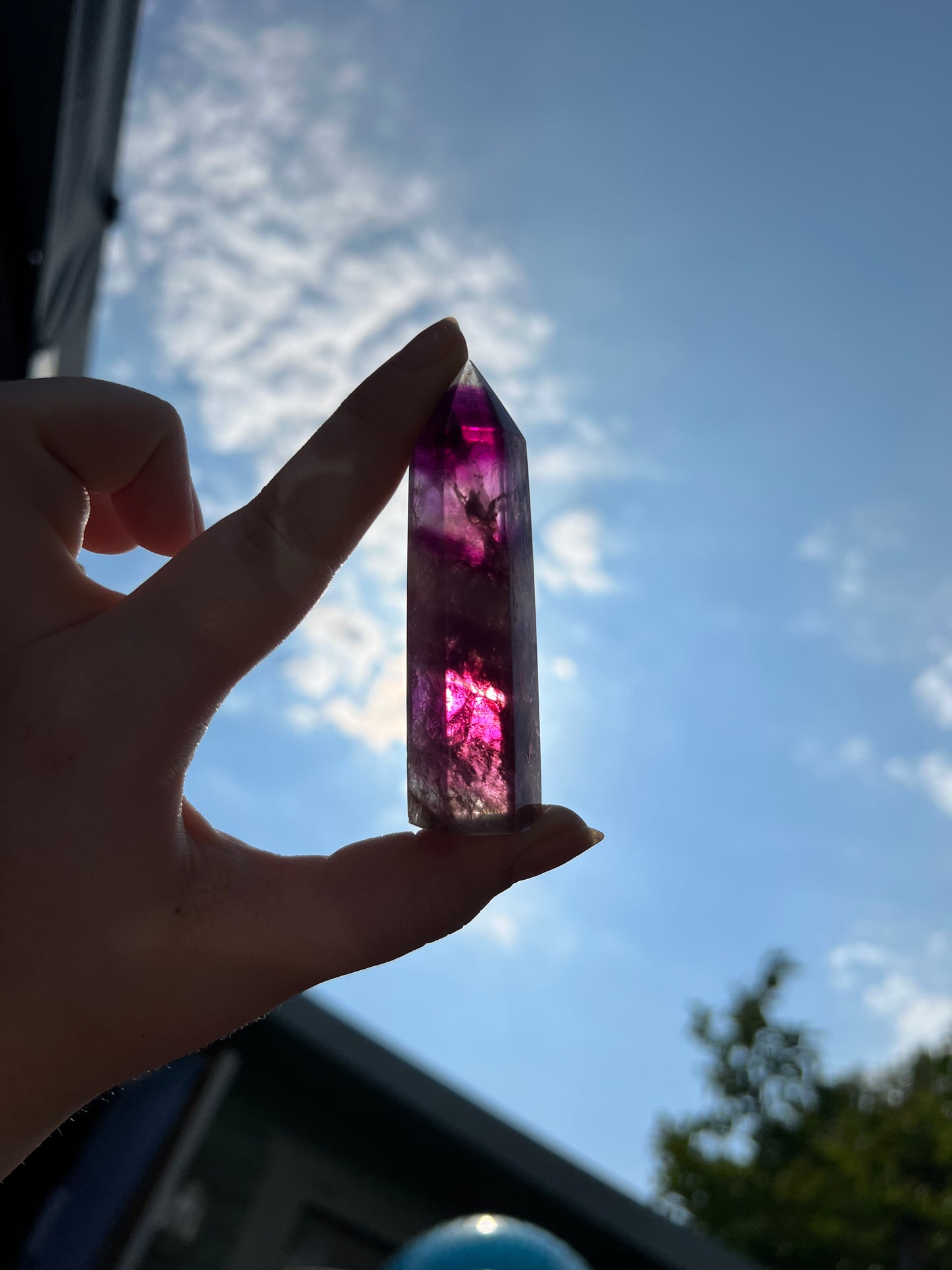 Fluorite towers