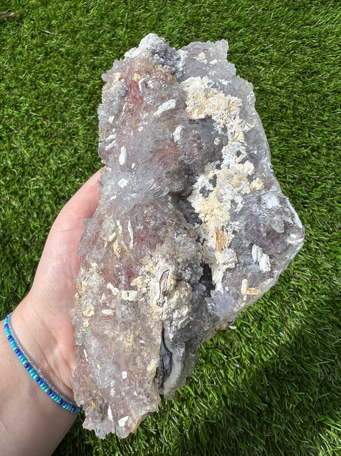 Flower amethyst cluster