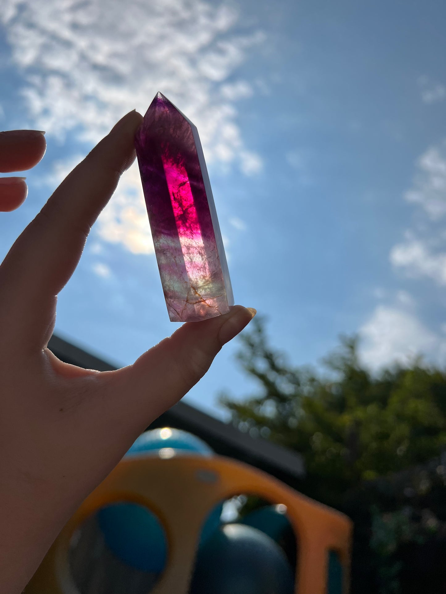 Fluorite towers
