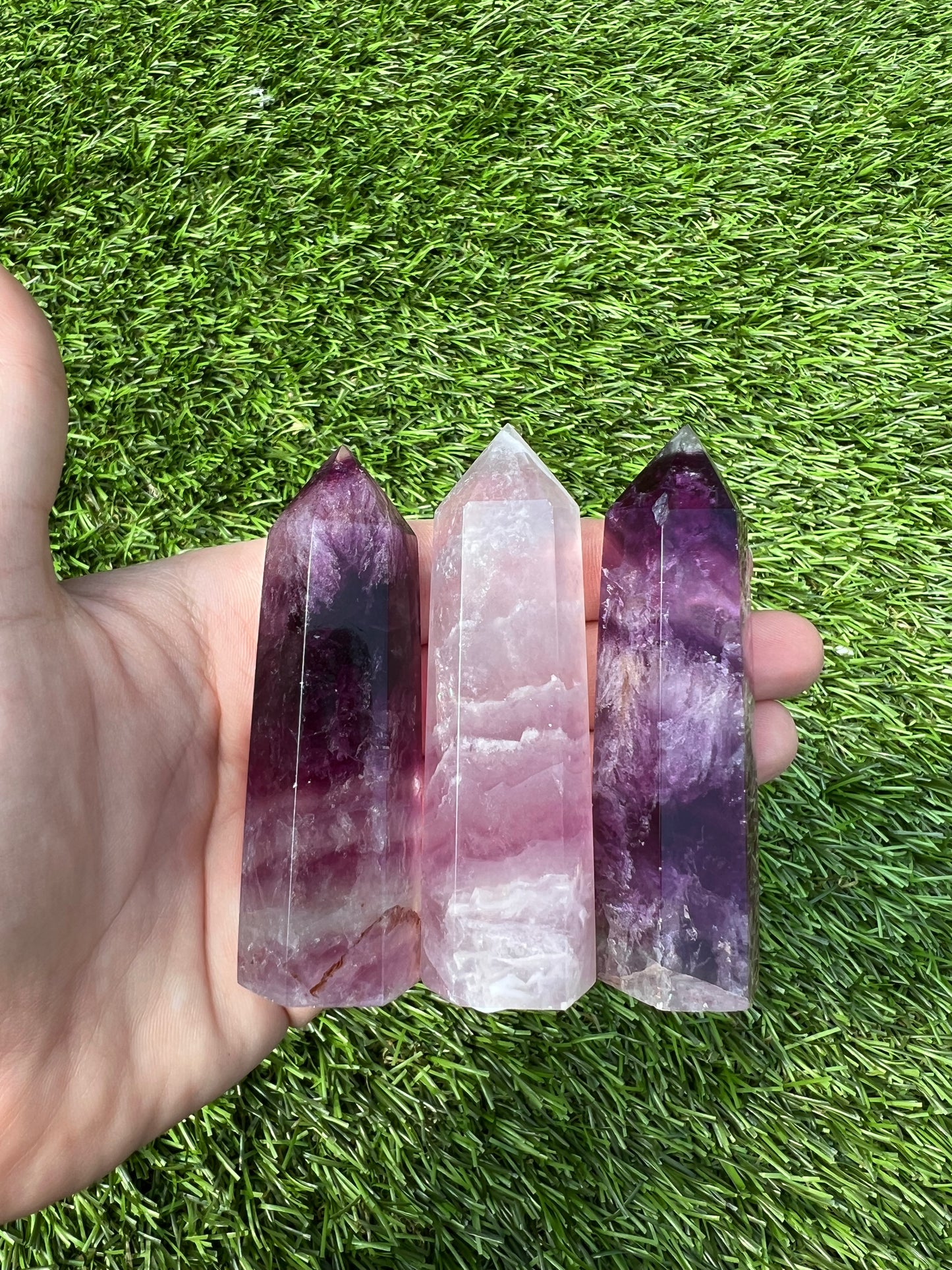 Fluorite towers