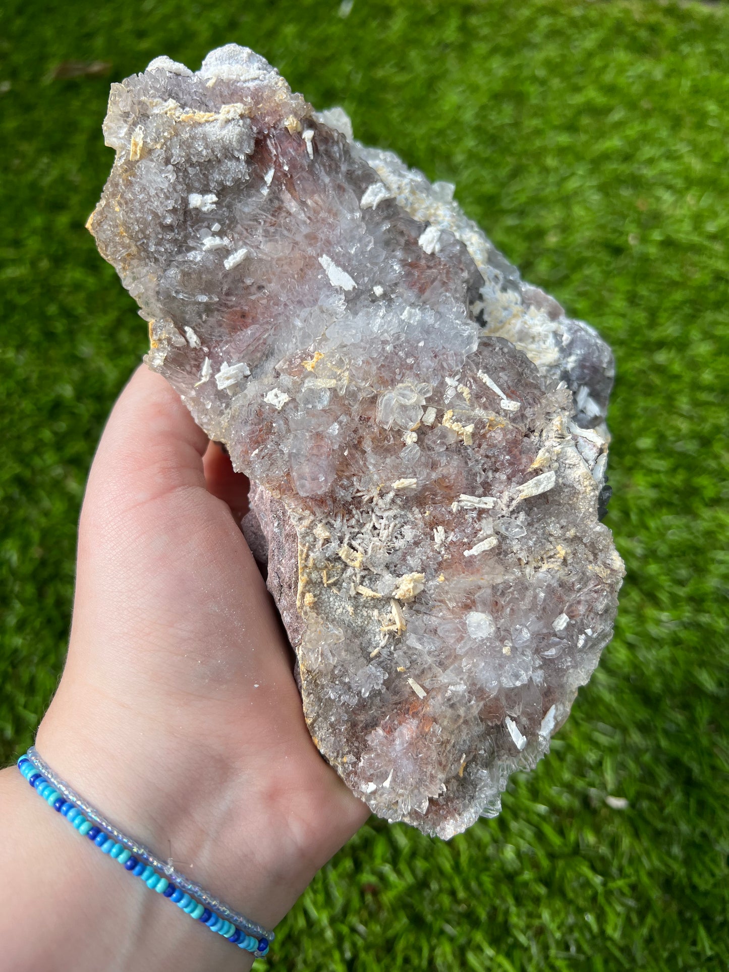 Flower amethyst cluster