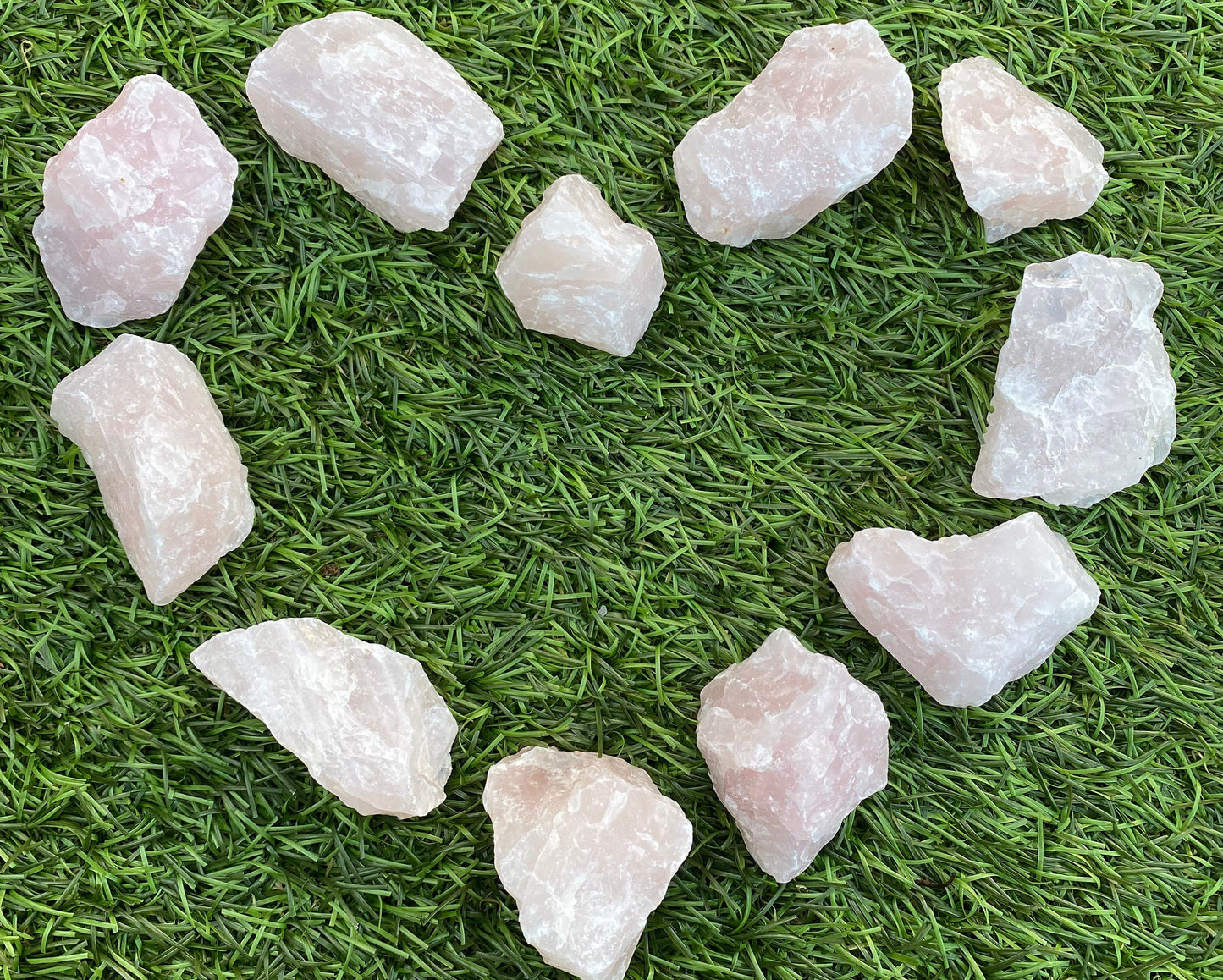 Rose Quartz chunks (medium, large)