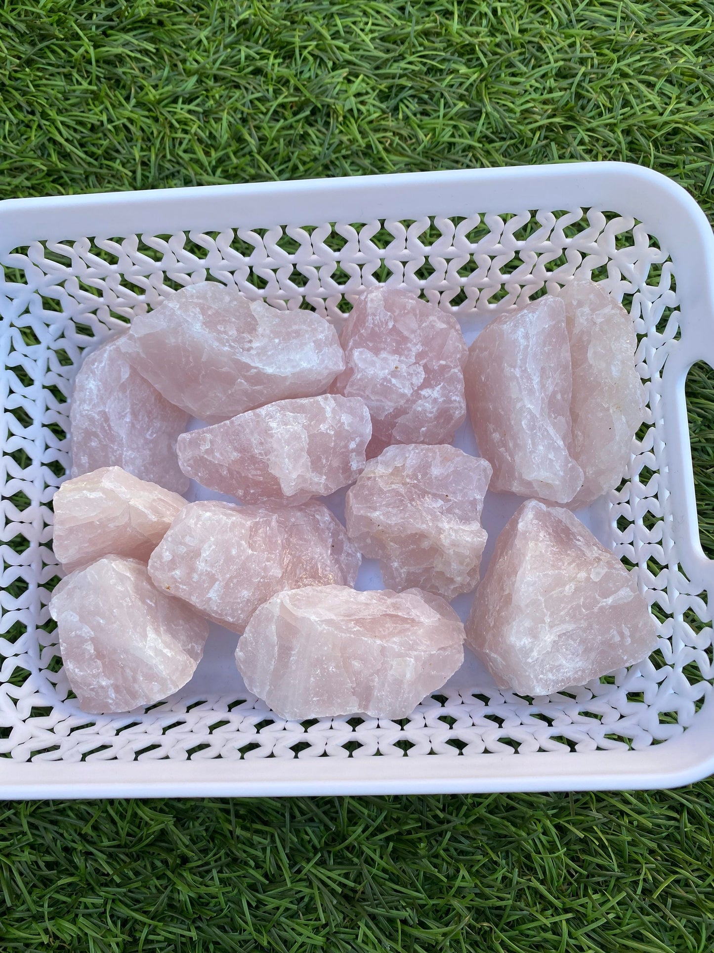 Rose Quartz chunks (medium, large)
