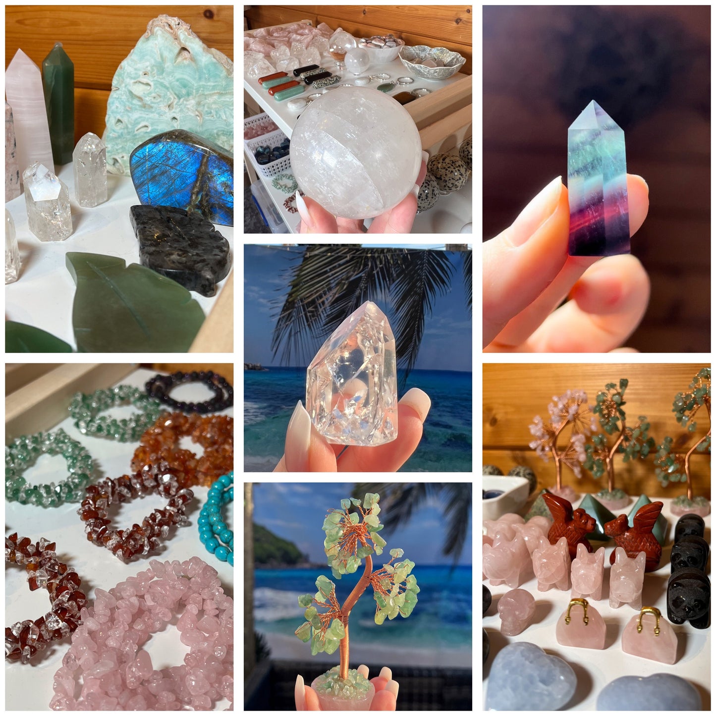 Crystal mystery boxes