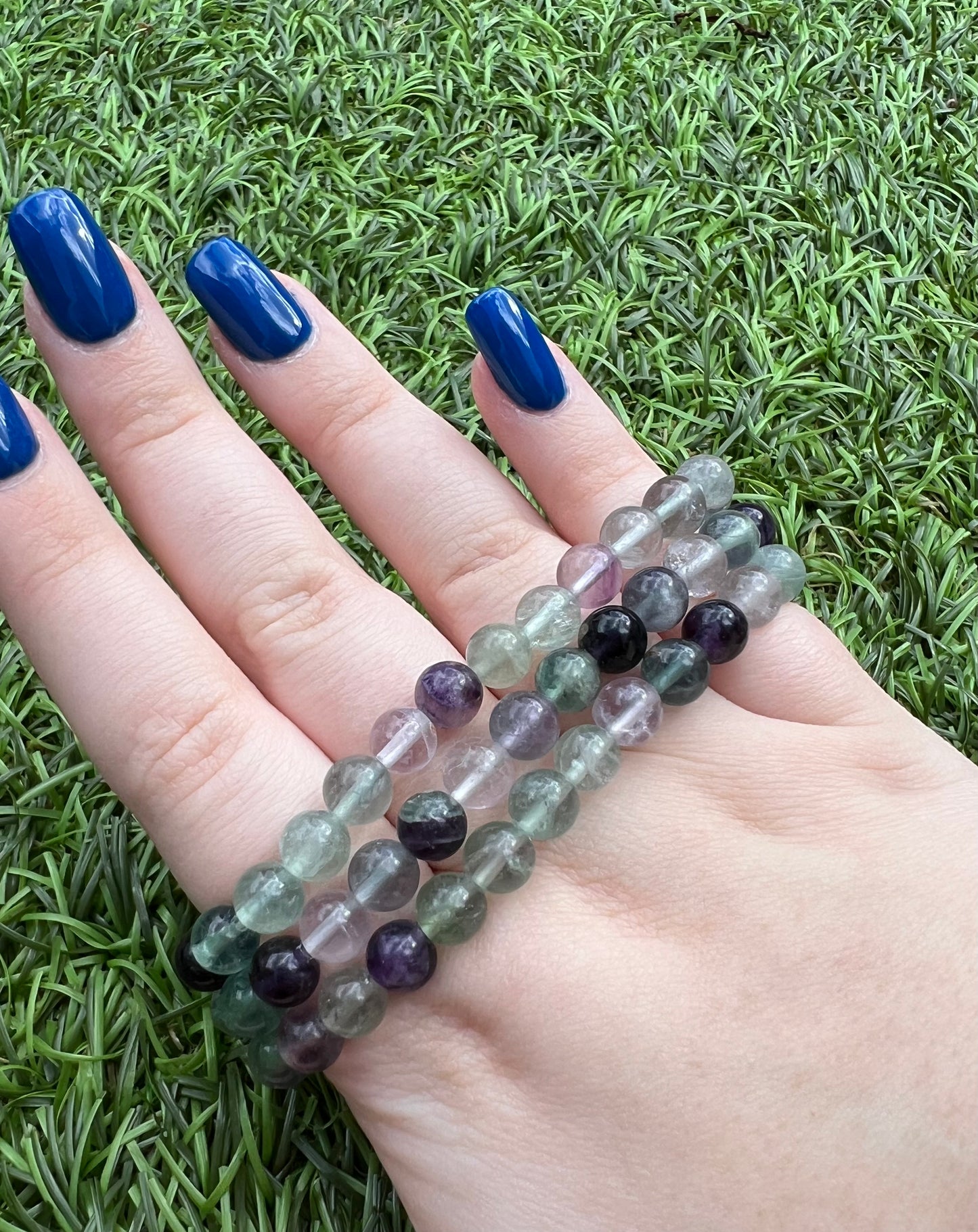 Fluorite 6mm bracelet
