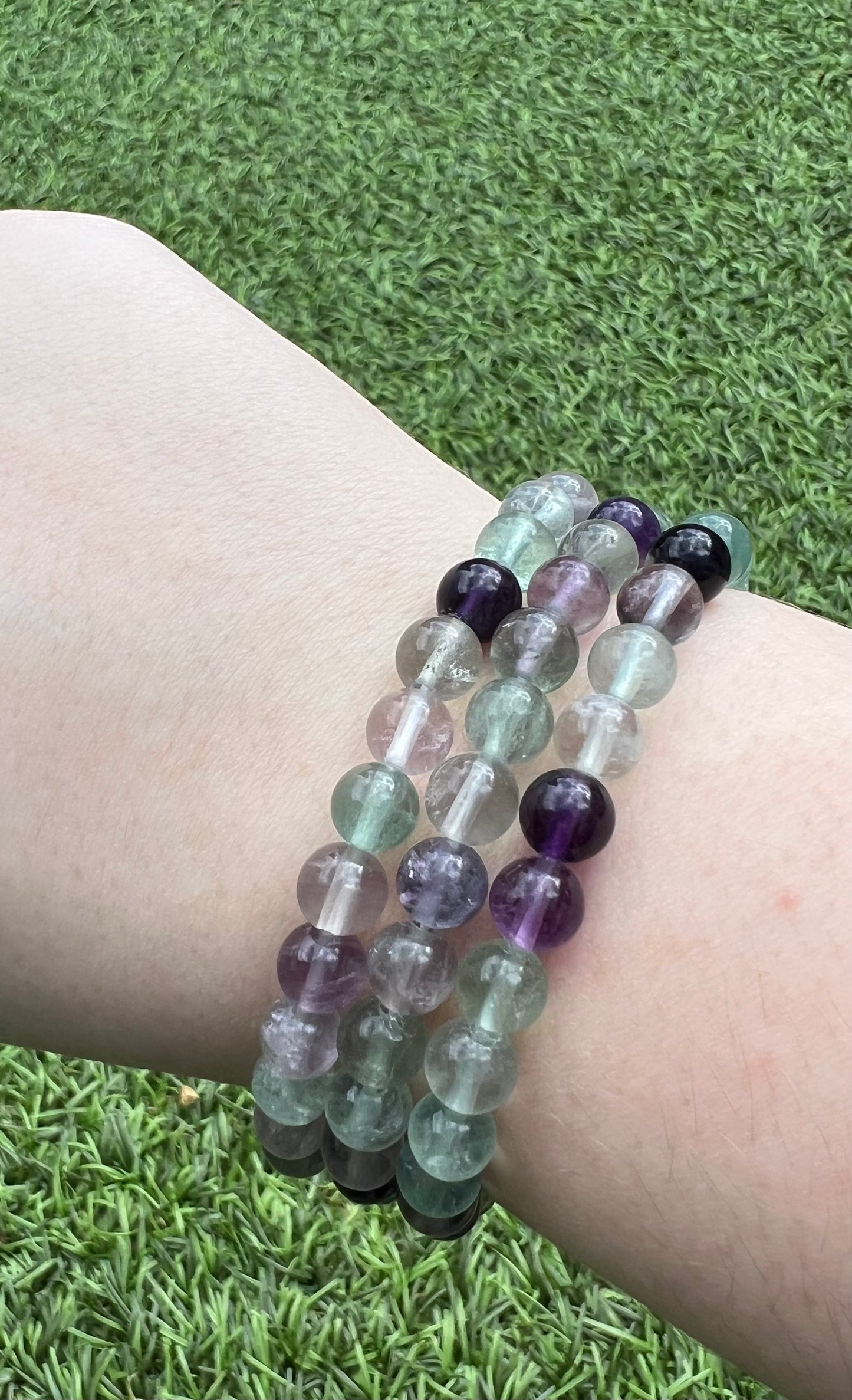 Fluorite 6mm bracelet