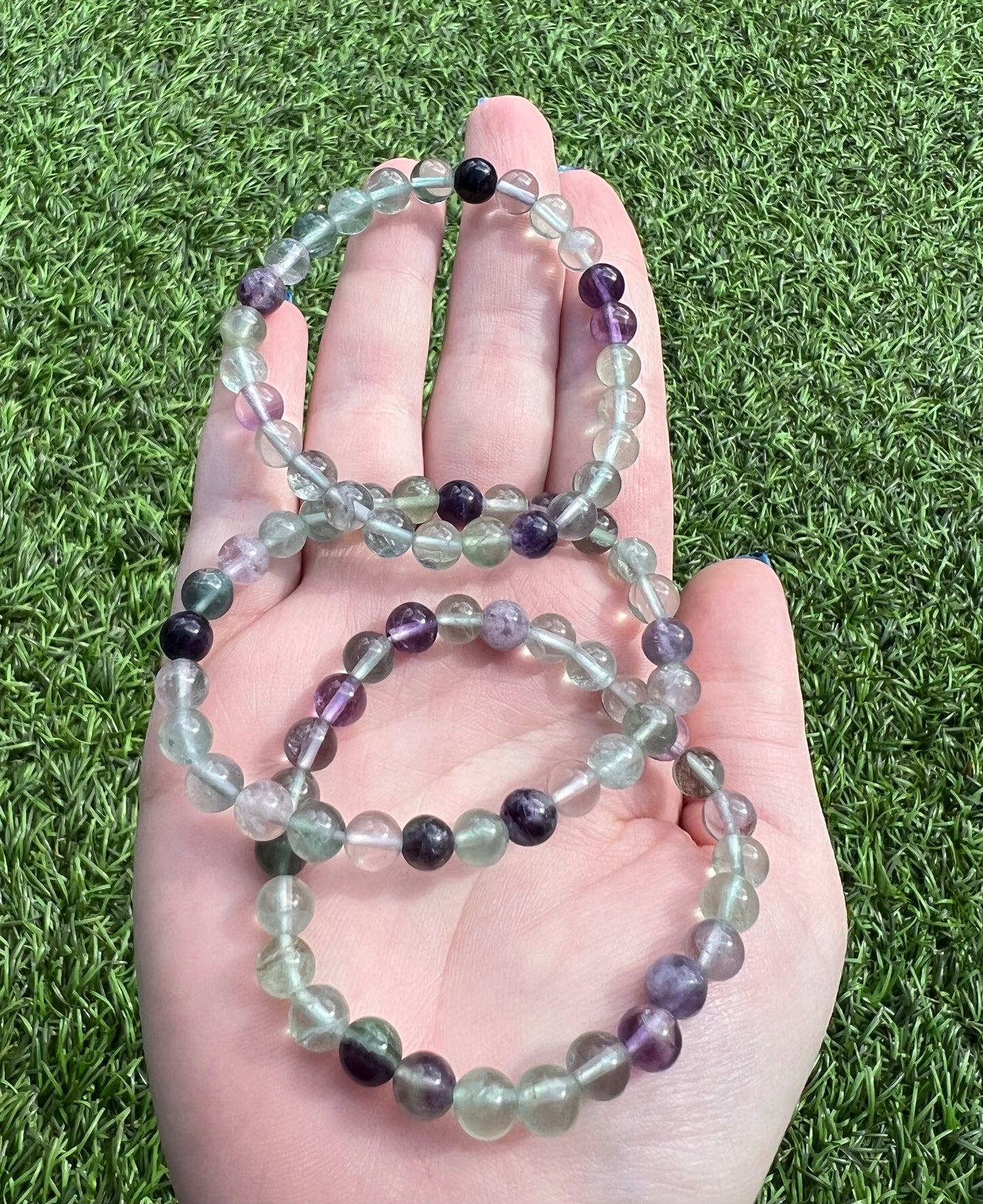 Fluorite 6mm bracelet