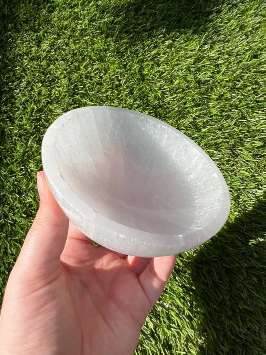 Large Selenite bowl