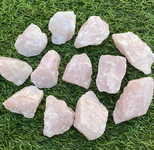 Rose Quartz chunks (medium, large)
